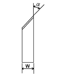 サファイア製品　メス刃先